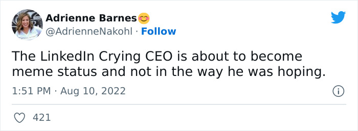 CEO Posts A Crying Selfie After Laying Off Employees, Receives A Major Backlash - 22