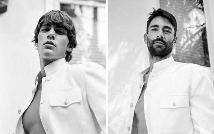 “Now & Then”: Celebrity Photographer Takes Photos Of Male Models Decades Apart (14 Pics)