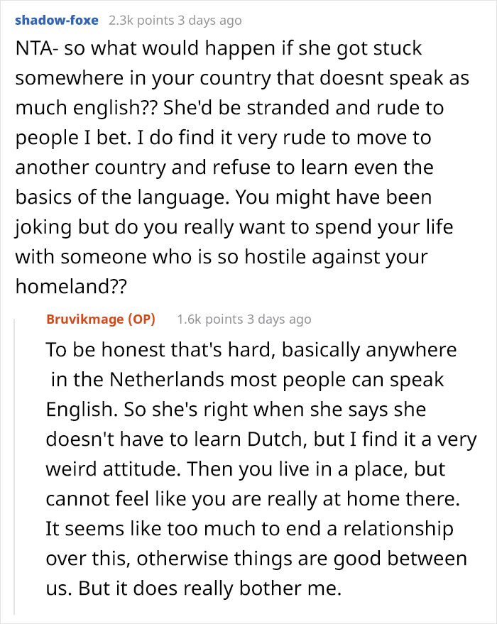 Woman Refuses To Learn Boyfriend&rsquo;s Native Language Because &ldquo;It&rsquo;s Ugly&rdquo; Despite Living There For 5 Years, Drama Ensues