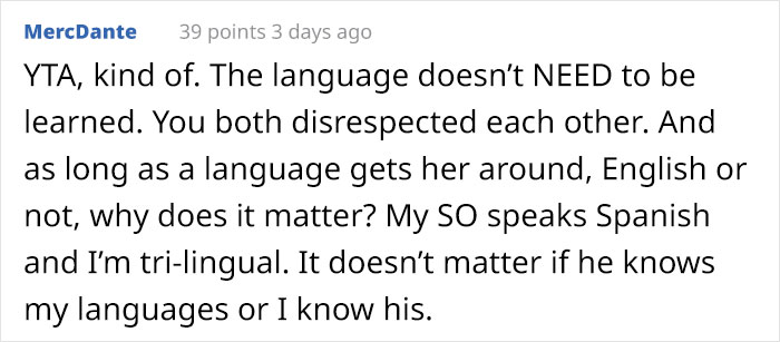 Woman Refuses To Learn Boyfriend&rsquo;s Native Language Because &ldquo;It&rsquo;s Ugly&rdquo; Despite Living There For 5 Years, Drama Ensues