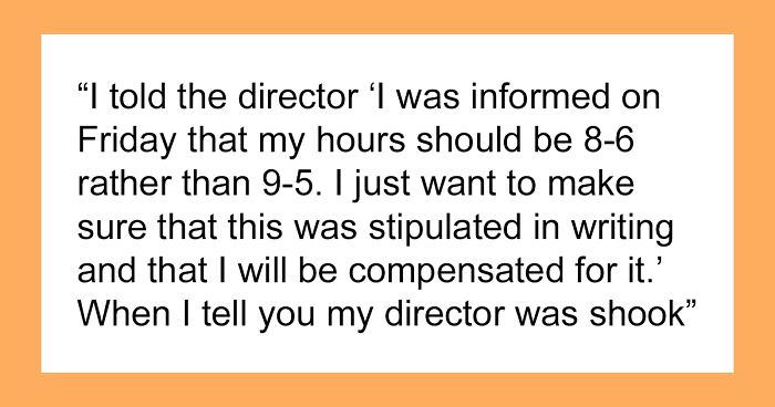 Employee Laughs In Boss’ Face For Saying It’s “Unethical” To Make Plans After Work, Takes The Case To The Director