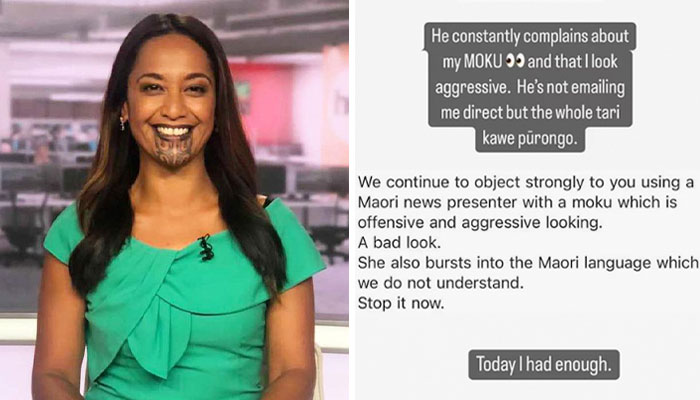 New Zealand Newscaster Claps Back At Man Constantly Complaining To Her News Station About Her Māori Face Tattoo