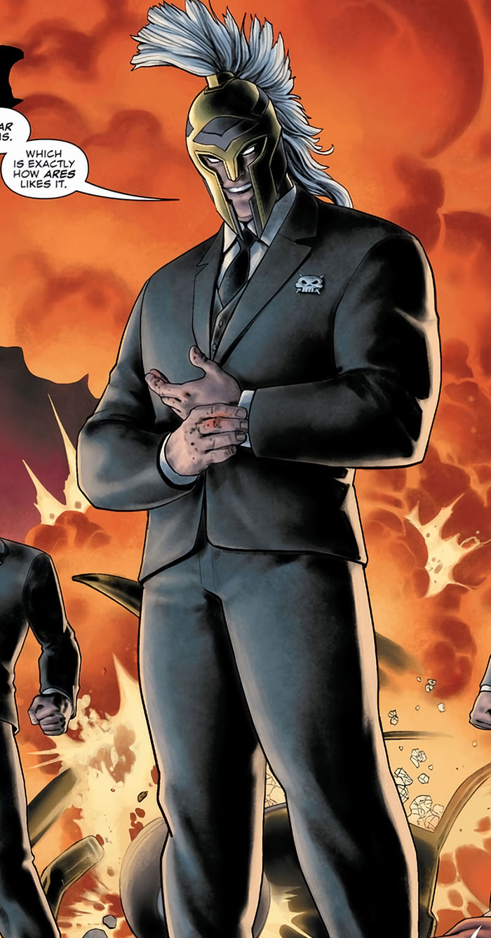 Ares talking from Thor #129