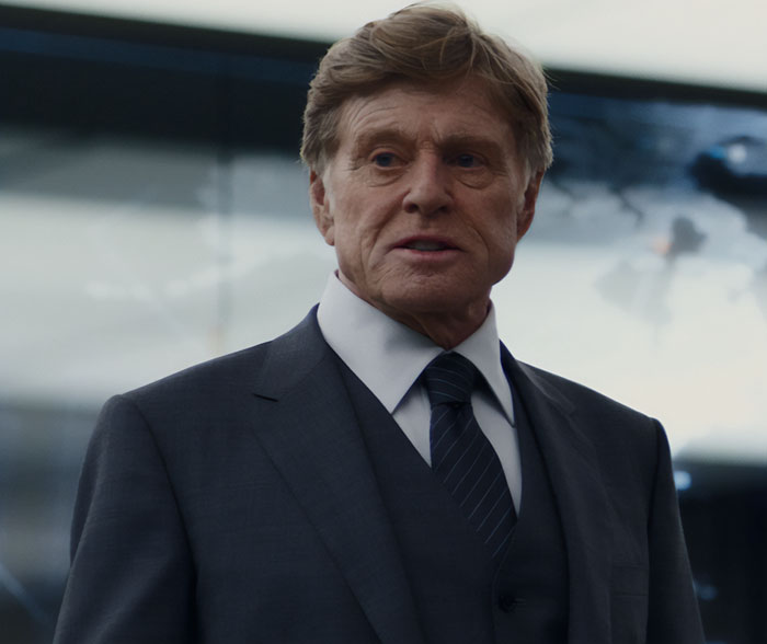 Alexander Pierce talking from Captain America: the Winter Soldier