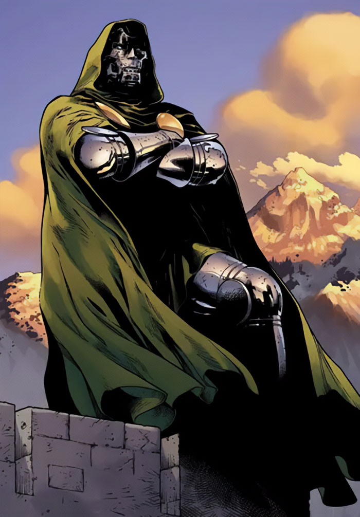 Doctor Doom looking from Fantastic Four