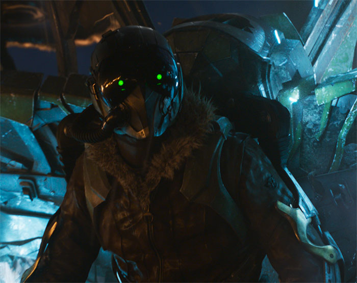 Vulture looking from Spider-Man: Homecoming