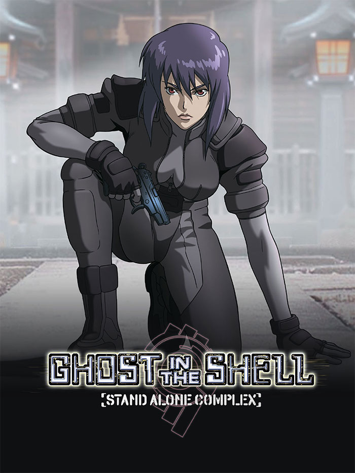Poster for Ghost in the Shell: Stand Alone Complex anime