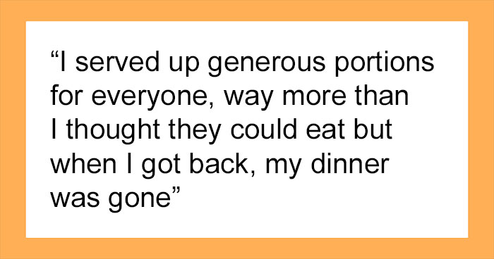 “My Bad For Not Cooking Enough”: Pregnant Woman Left Hungry And Mad After Her MIL Ate Her Portion Of The Dinner