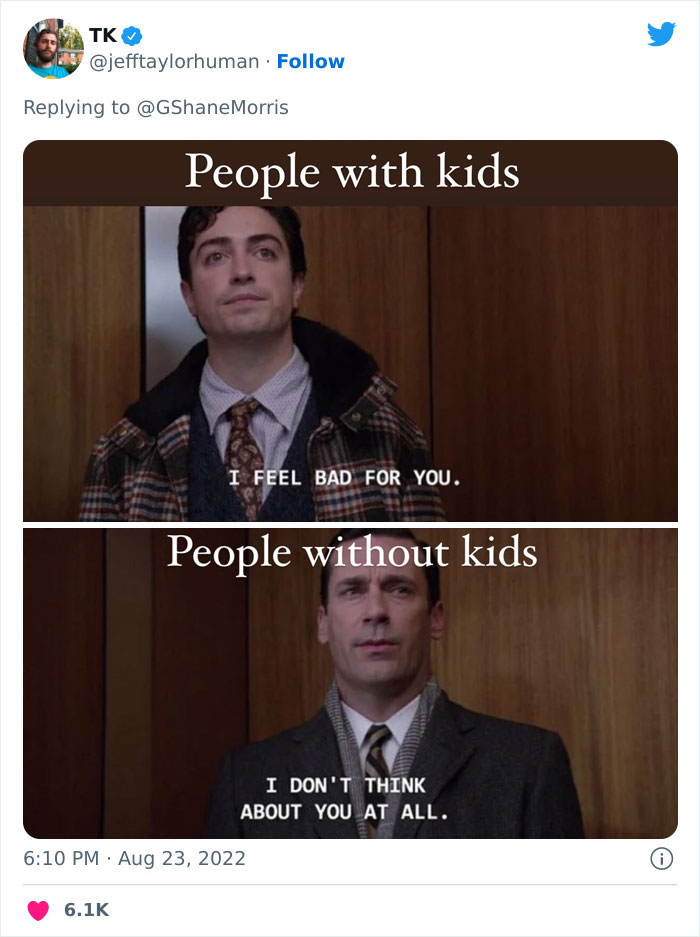 "What Do You Do At That Point?": Guy Wonders What People Who Don't Want Kids Will Do When They're 40, And The Internet Responds "What Do You Do At That Point?": Guy Wonders What People Who Don't Want Kids Will Do When They're 40, And The Internet Responds