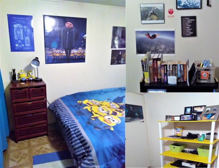 Not A Bedroom, A Get-Away Room. In Progress; Want Checkerboard Tile Floor