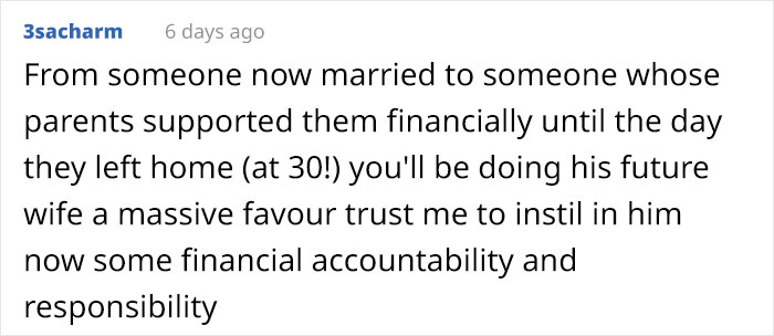 Mother Turns To The Internet To Ask If Her Son Should Pay Rent And For His Own Things After He Turned 18 - 24