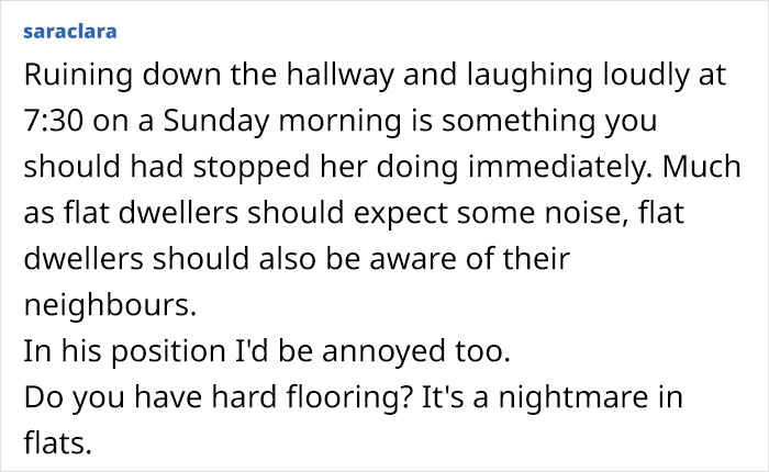 Mom Is "Left Speechless" After Neighbor From Downstairs Has Enough Of Her Loud 3-Year-Old And Tells Her To Be Quiet