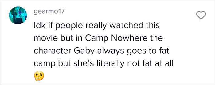 Woman Calls Out Old Films And TV Shows For Presenting Some Characters As Overweight When They Weren&rsquo;t At All