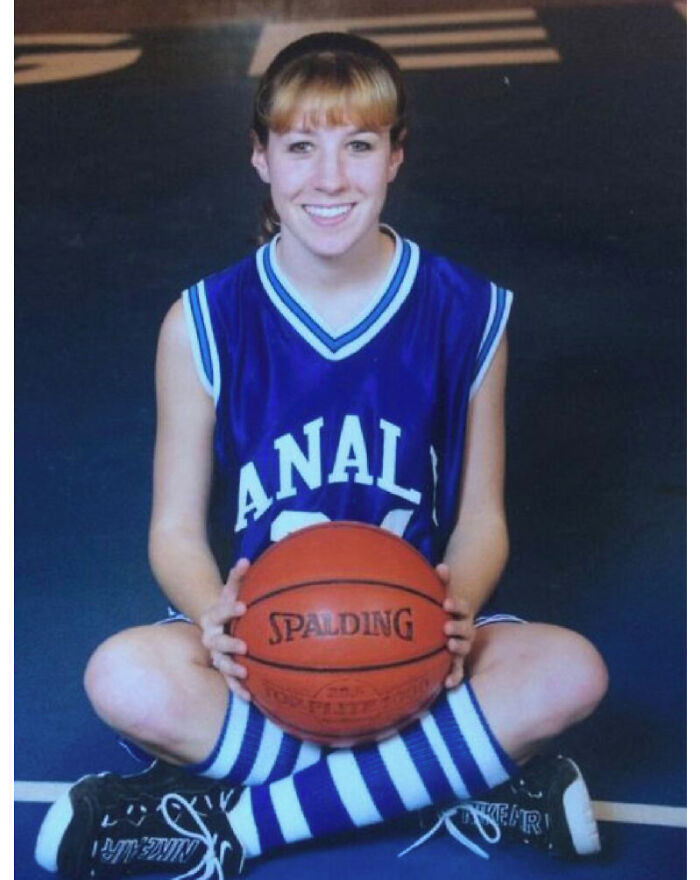 “My High School B-Ball Pic"