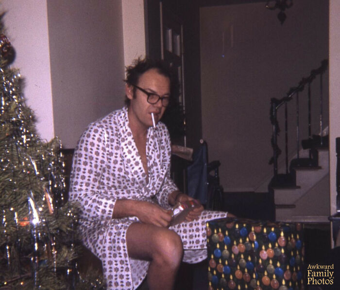 “My Dad On Christmas Morning"
