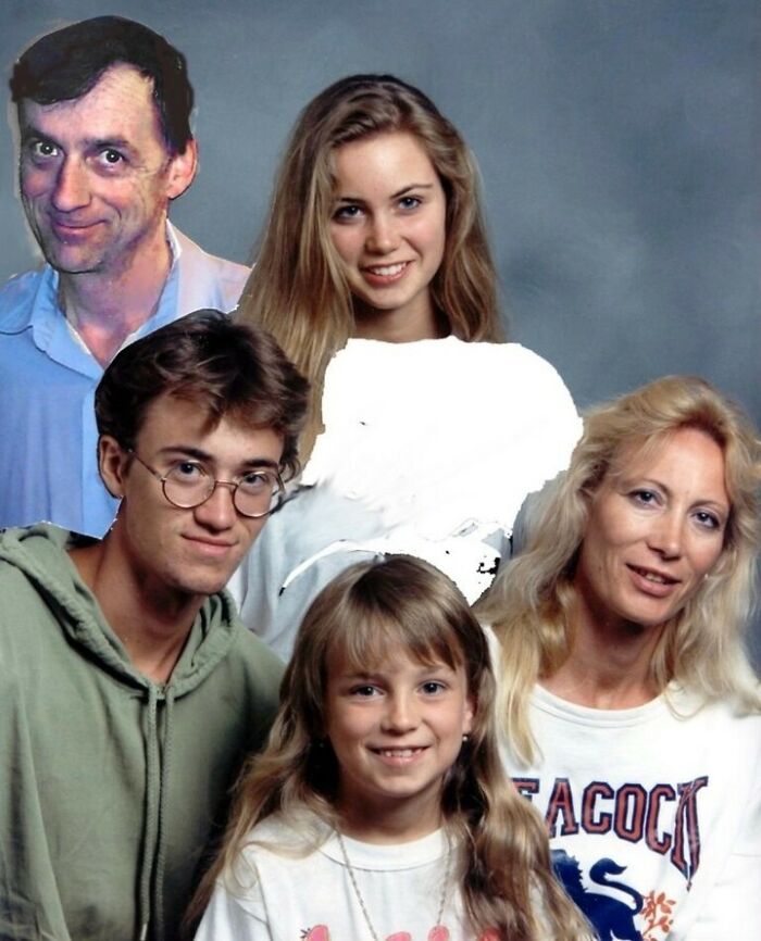 "This Is A Picture Of Me (In The Front) And My Family"