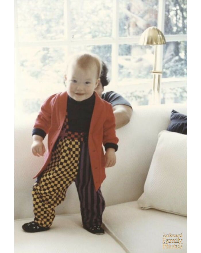 “It Was 1990 So I Guess My Parents Thought They’d Dress Me Up Like A New Wave Recording Artist”