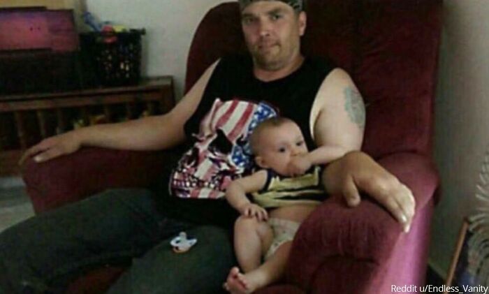 "Dad Didn't Have Much Luck In The Arm Wrestling Circuit, But He Has High Hopes For His Boy"