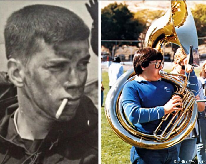 "My Dad In High School (1959) vs. Me In High School (1986)"
