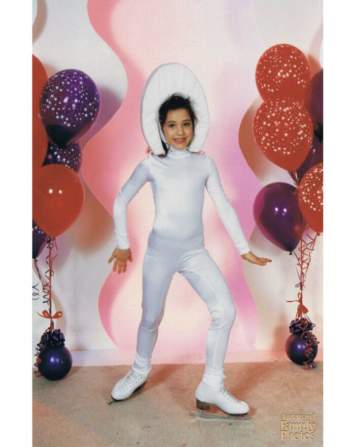 “This Is Me Back In ’93 At The Brantford Skating Carnival. The Show Was Beauty And The Beast, And I Was A Piece Of Cutlery (A Spoon)"