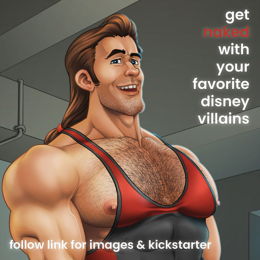 I Am Producing A Deck Of Trading Cards Featuring Male Sports Pin-UPS Inspired By Your Favorite Disney Villains