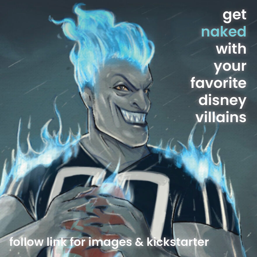 I Am Producing A Deck Of Trading Cards Featuring Male Sports Pin-UPS Inspired By Your Favorite Disney Villains