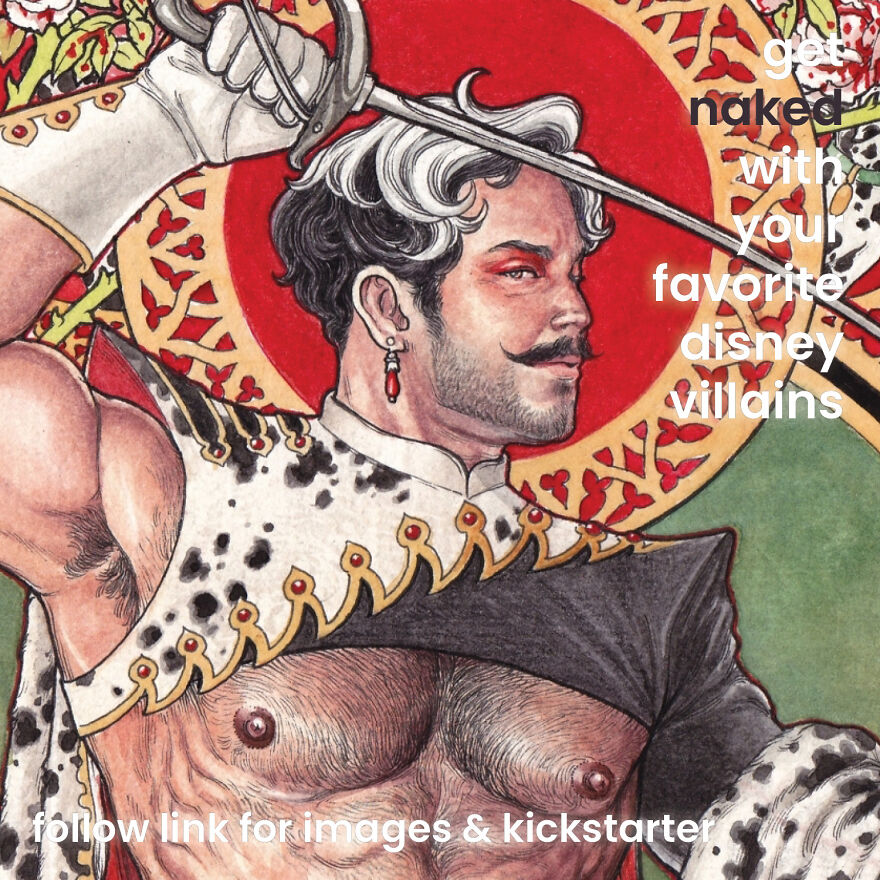 I Am Producing A Deck Of Trading Cards Featuring Male Sports Pin-UPS Inspired By Your Favorite Disney Villains