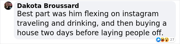 CEO Posts A Crying Selfie After Laying Off Employees, Receives A Major Backlash - 15