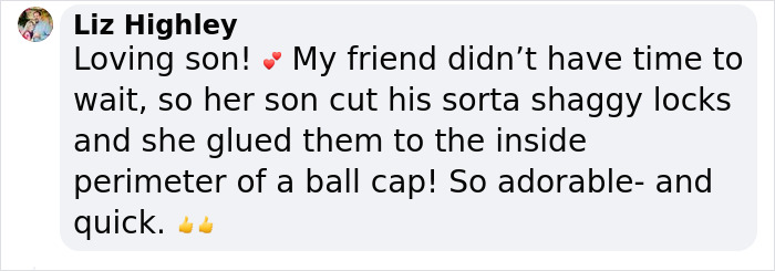 “I Don’t Mind Being Sick But I Mind Looking Sick”: Mom Receives Beautiful Wig Made Out Of Her Son’s Hair After Cancer Treatment Hair Loss - 21