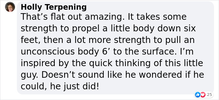 “You're A Real Life Superhero!”: 7-Year-Old Boy Saves Toddler From Bottom Of Swimming Pool - 17