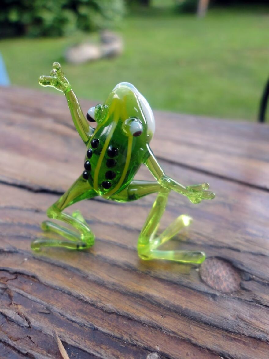 Blown Glass Figurines Of Animals Made By Us (17 Pics)