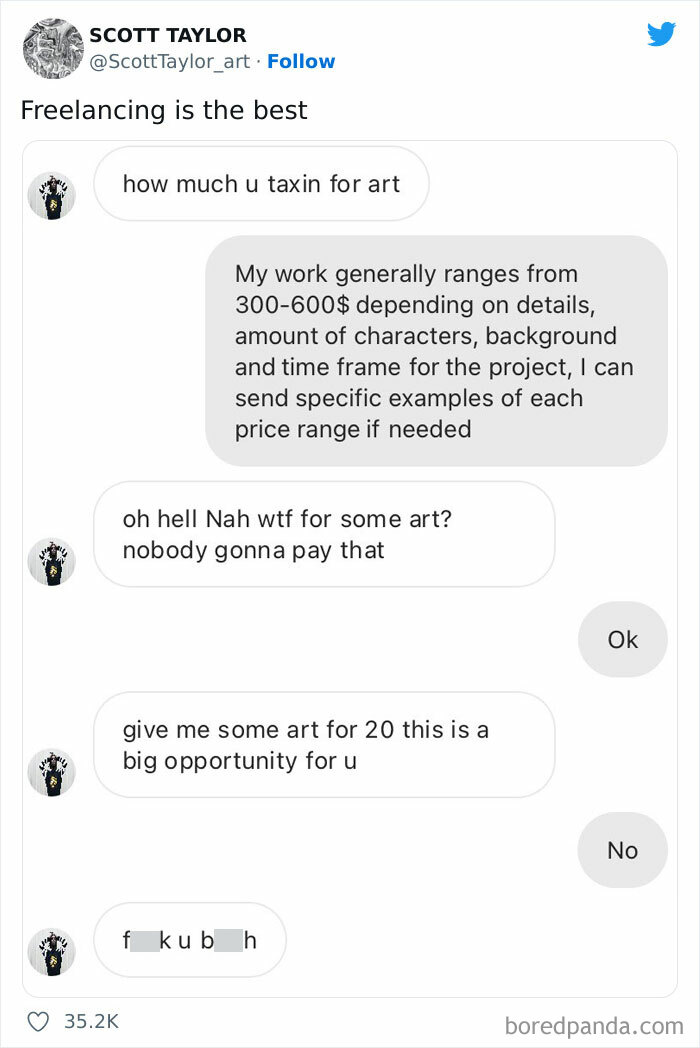 Oh You Are Selling For $300-$600? How About $20