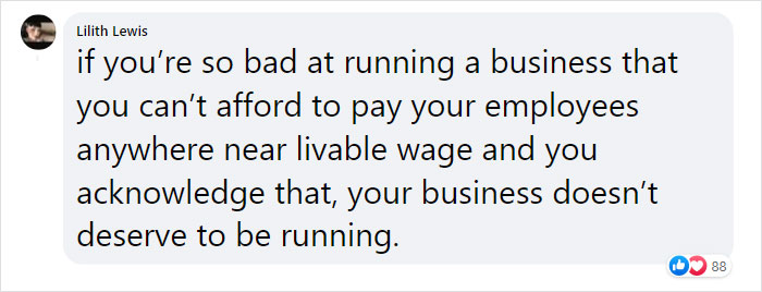 Restaurant Owner Berates Customers For Not Tipping Their Servers Who Work For $3 An Hour, Faces Major Backlash Online - 9