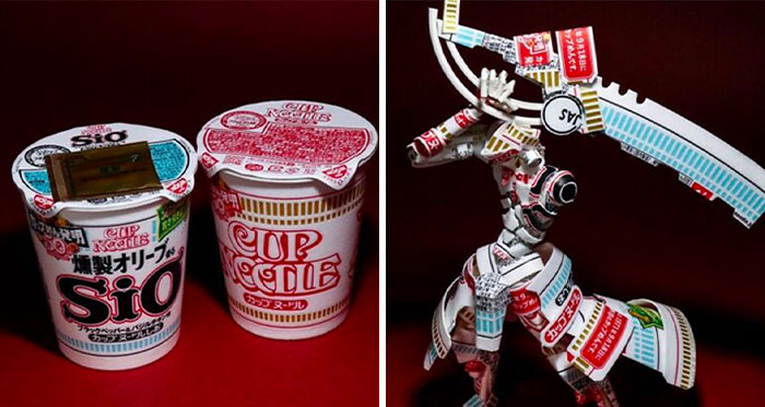 Second Life: This Artist Turns Used Packages Into Art (20 New Pics)