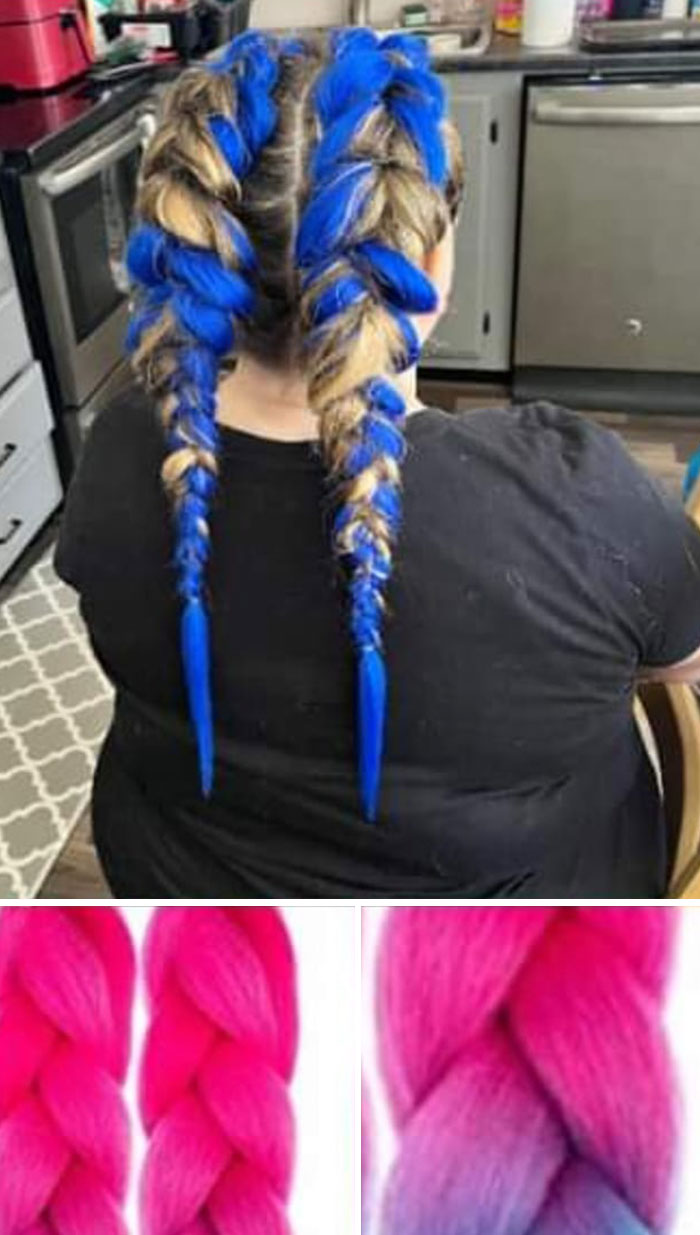 Advertisement For 'Bubble Braids'