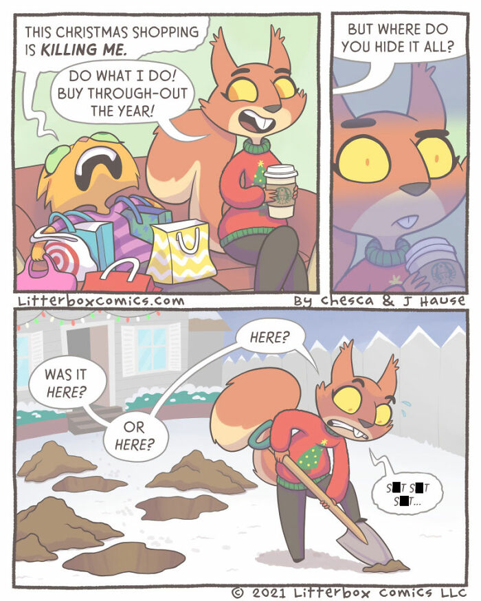 I Draw My Family As Cats In These 30+ Mom Comics