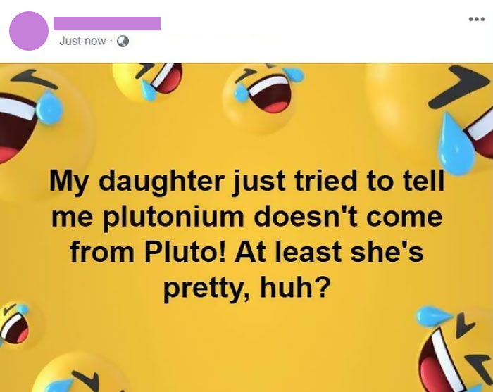 Next She'll Tell Him It's Not A Real Planet