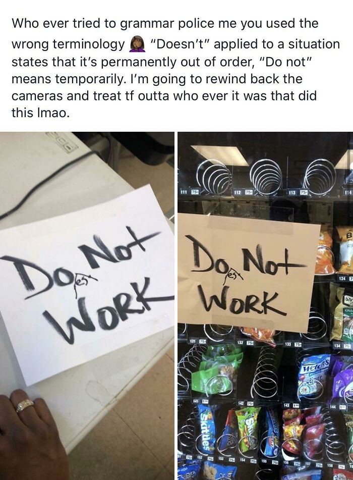 That Do Not Make Sense