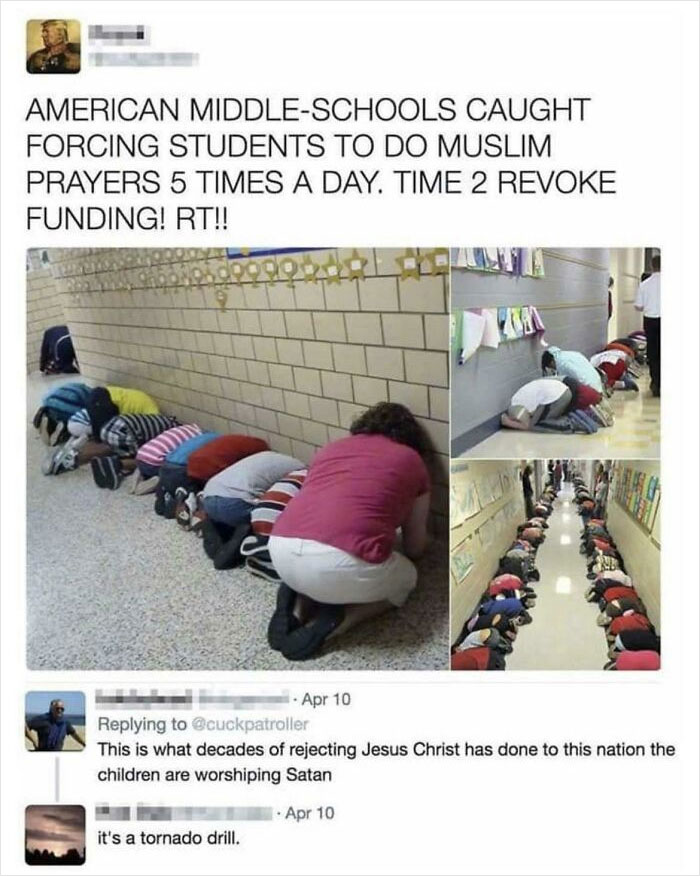 Wrong Interpretation Of This Image Is Just The Top Of The Stupidity Iceberg