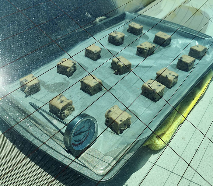 Got To Take Advantage Of The Heat. Should Hopefully Have Some Fresh Hot Cookies After Work Today