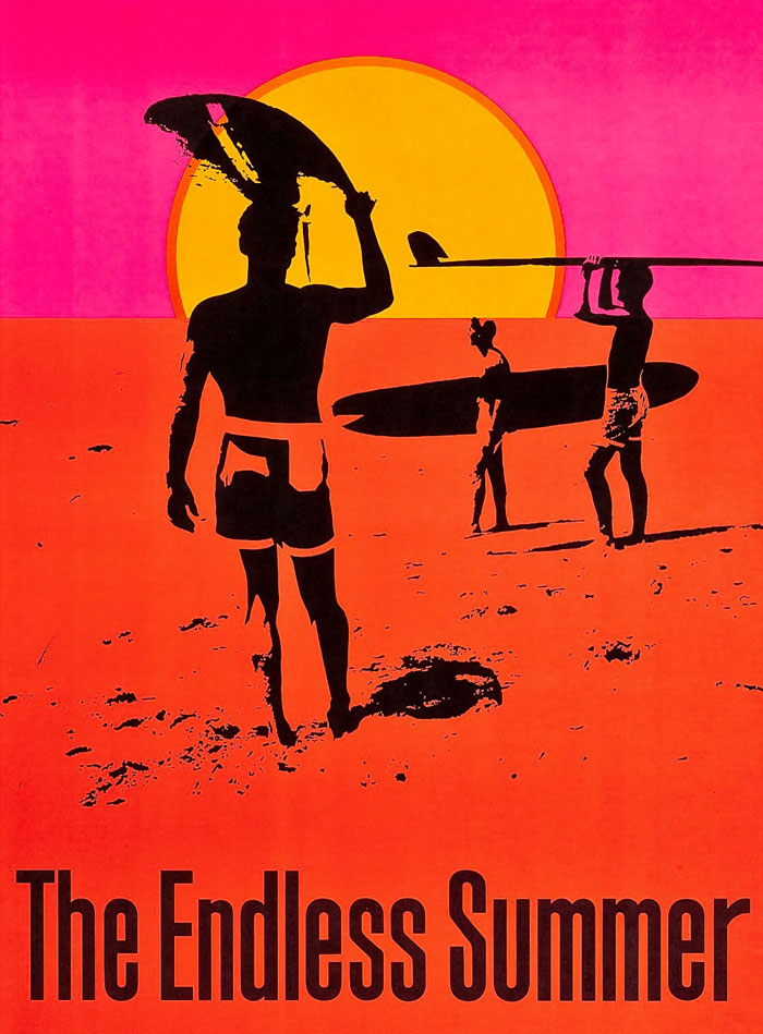 Movie poster for "The Endless Summer"