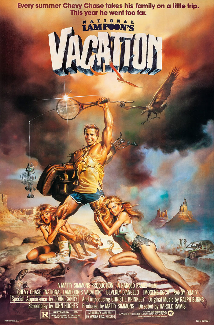 Movie poster for "National Lampoon's Vacation"