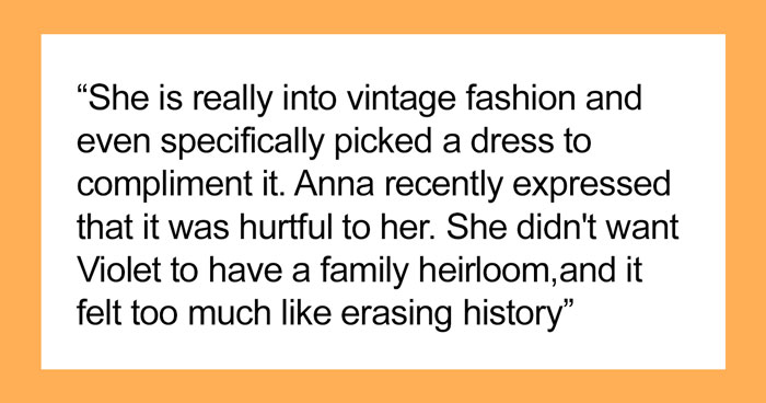 Man’s About To Marry His Sister’s Bully, Father Refuses To Give Her His Grandmother’s Heirloom Veil And Causes Family Drama
