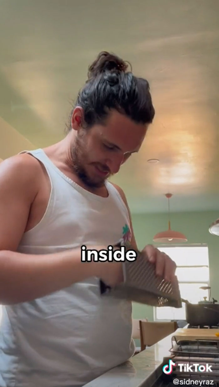 You're Supposed To Clean A Cheese Grater From The Inside