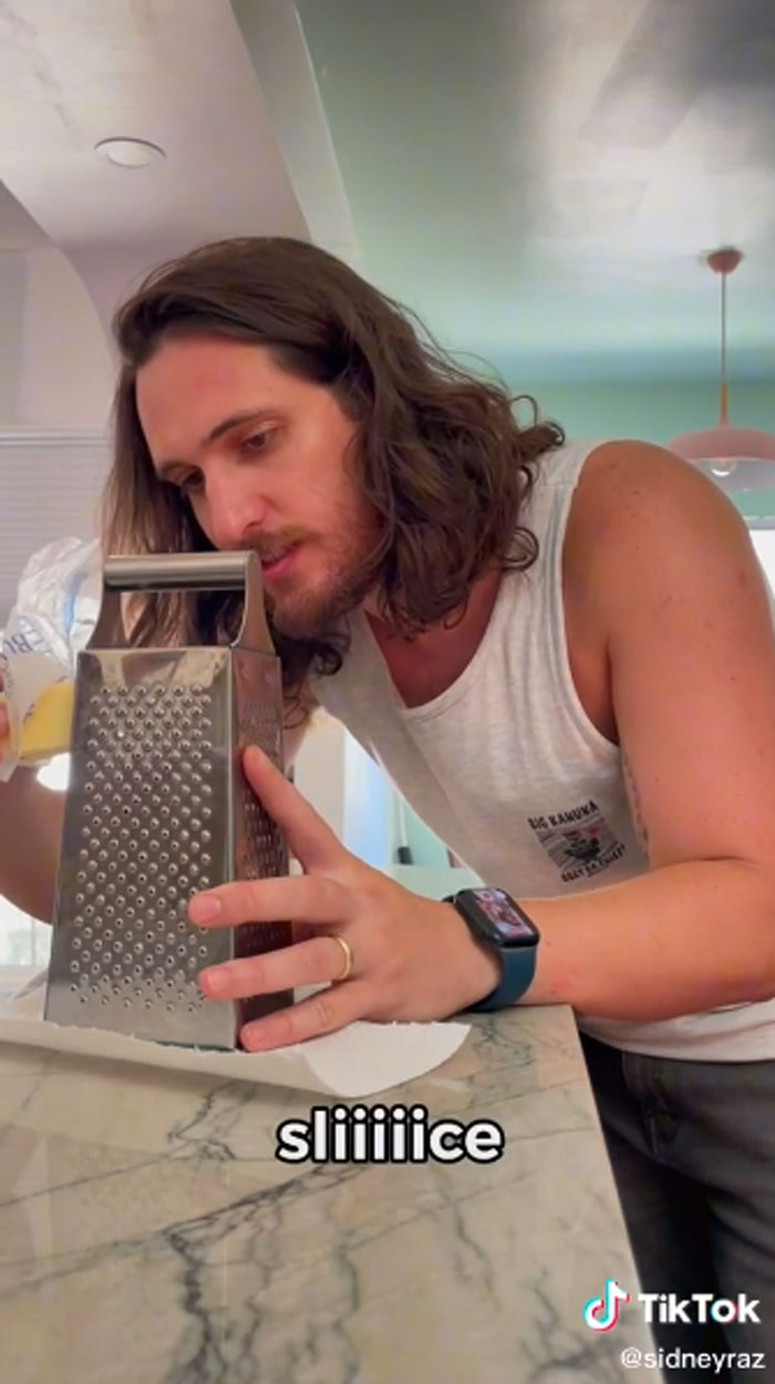 You Can Use A Cheese Grater To Slice Cold Hard Butter