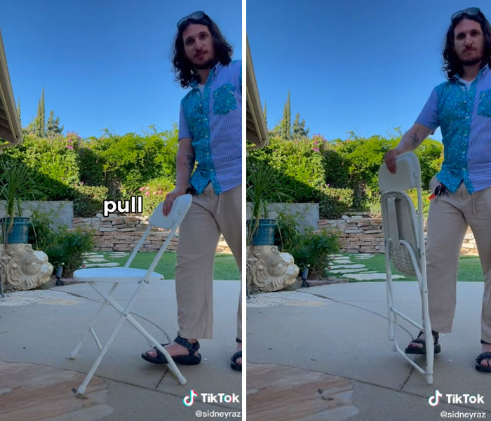 The Best Way To Fold These Chairs