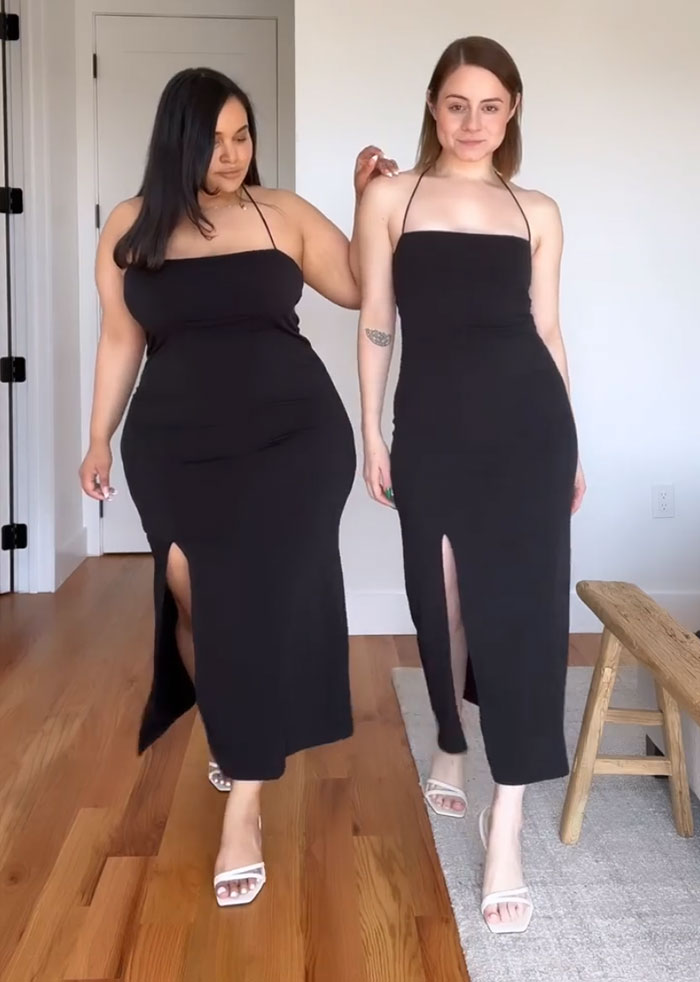 Two Body Types Same Outfit