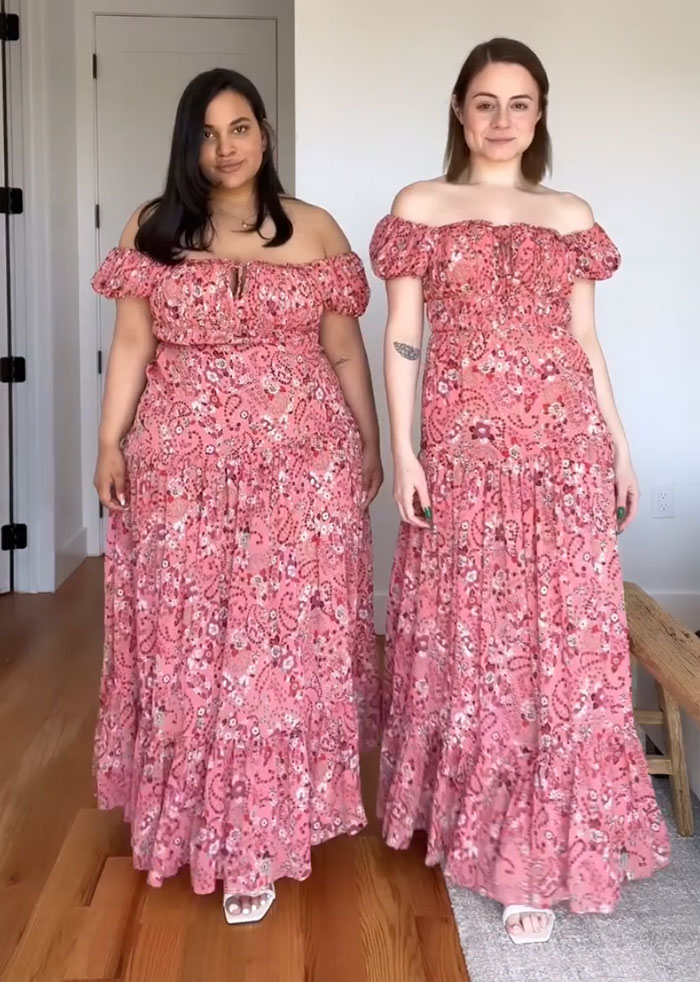 Two Body Types Same Outfit