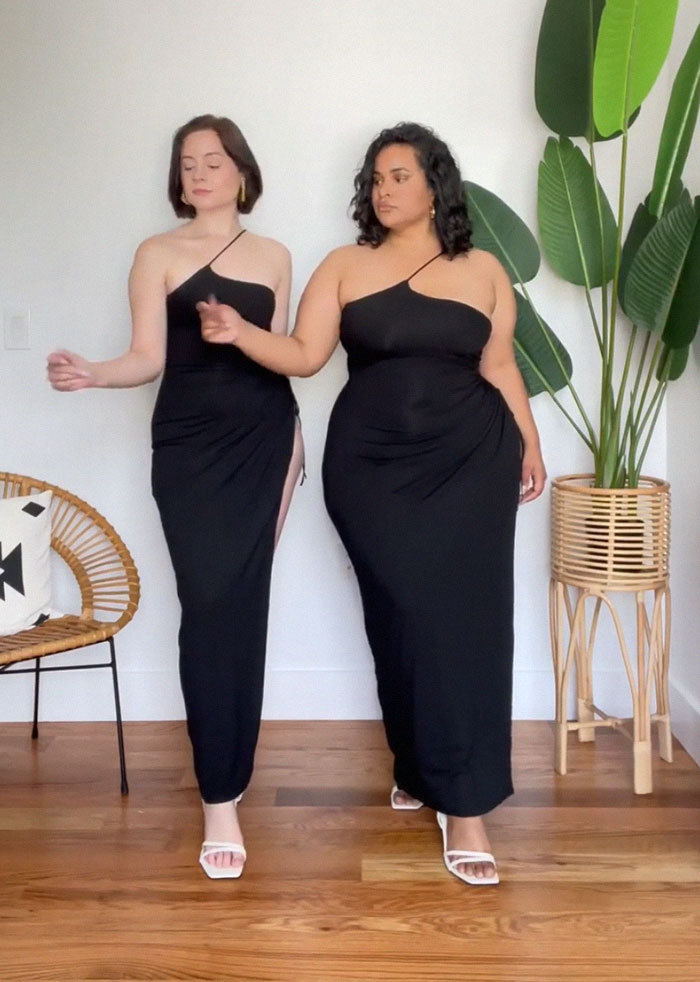 Two Body Types Same Outfit