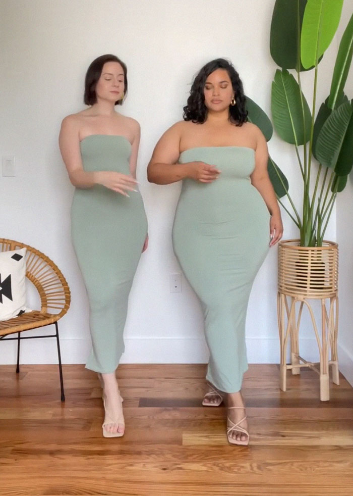 Two Body Types Same Outfit